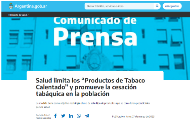 阿根廷禁止加热烟草产品，菲莫国际中止3亿美元投资计划