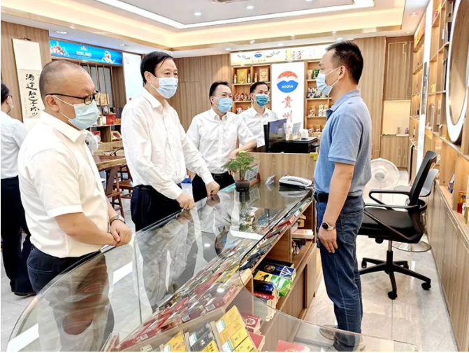 国家烟草专卖局张建民在广东烟草调研